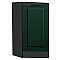 Шкаф нижний торцевой Дублин Special Green/Graphite 816*296*552