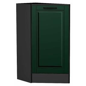Шкаф нижний торцевой Дублин Special Green/Graphite 816*296*552