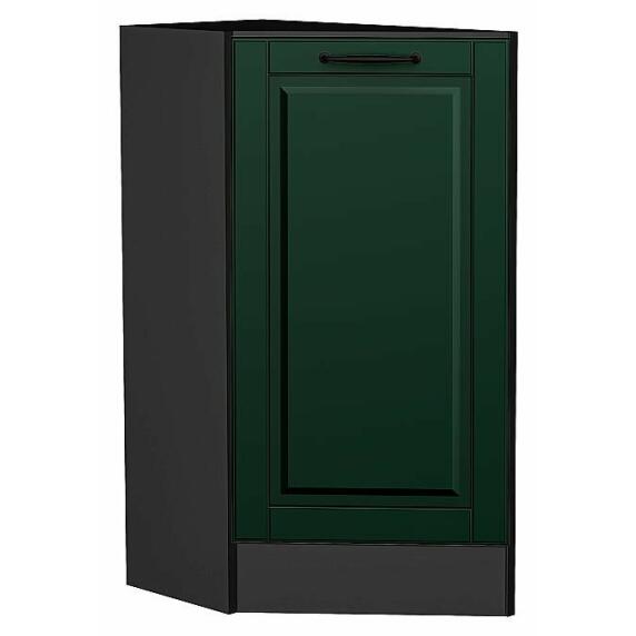 Шкаф нижний торцевой Дублин Special Green/Graphite 816*296*552