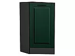Шкаф нижний торцевой Дублин Special Green/Graphite 816*296*552