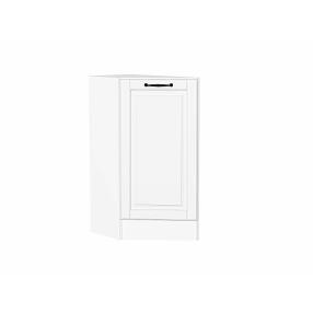 Шкаф нижний торцевой Дублин Special White/Белый 816*296*552