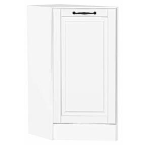 Шкаф нижний торцевой Дублин Special White/Белый 816*296*552