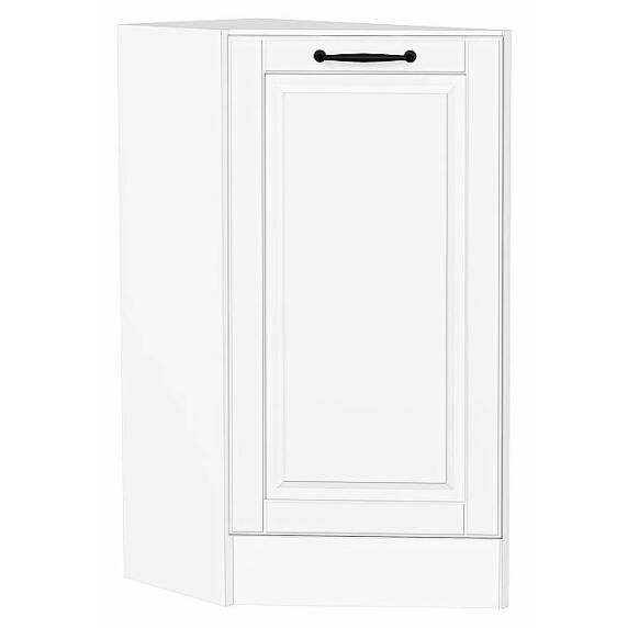Шкаф нижний торцевой Дублин Special White/Белый 816*296*552