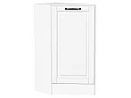Шкаф нижний торцевой Дублин Special White/Белый 816*296*552