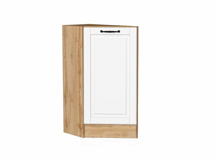 Шкаф нижний торцевой Дублин Special White/Дуб Вотан 816*296*552