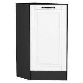 Шкаф нижний торцевой Дублин Special White/Graphite 816*296*552