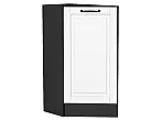 Шкаф нижний торцевой Дублин Special White/Graphite 816*296*552