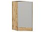 Шкаф нижний торцевой Фьюжн Silky Light Grey Дуб Вотан 816*296*554