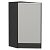 Шкаф нижний торцевой Фьюжн Silky Light Grey Graphite 816*296*554