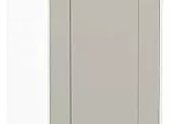 Шкаф нижний торцевой Лофт Grey Silk/Белый 816*296*554