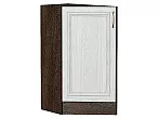 Шкаф нижний торцевой Шале White Dreamline Венге 816*296*554