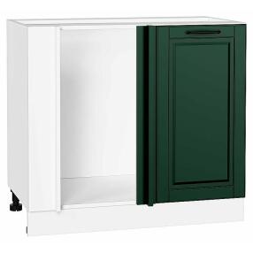 Шкаф нижний угловой Дублин Special Green/Белый 816*890*478