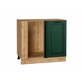 Шкаф нижний угловой Дублин Special Green/Дуб Вотан 816*890*478