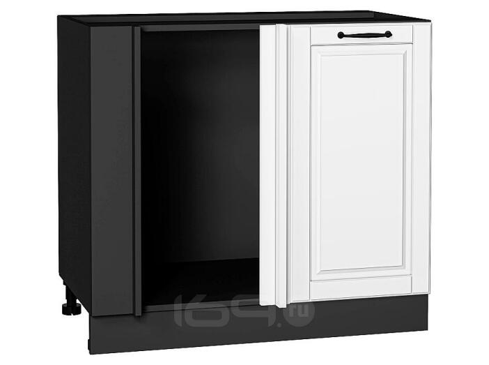 Шкаф нижний угловой Дублин Special White/Graphite 816*890*478
