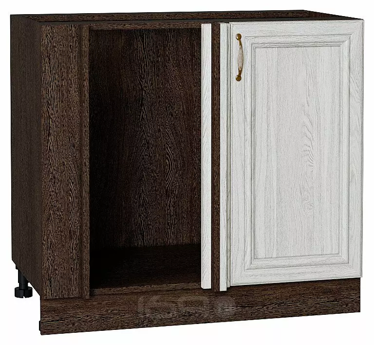 Шкаф нижний угловой Шале White Dreamline Венге 816*890*480