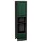 Шкаф пенал с 1-ой дверцей и ящиком под технику Дублин Special Green/Graphite 2336*600*574