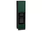 Шкаф пенал с 1-ой дверцей и ящиком под технику Дублин Special Green/Graphite 2336*600*574