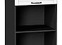 Шкаф пенал с 1-ой дверцей и ящиком под технику Дублин Special White/Graphite 2336*600*574