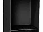 Шкаф пенал с 1-ой дверцей и ящиком под технику Фрейм Cream Silk Graphite 2132*600*580