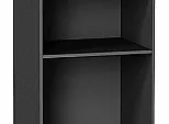 Шкаф пенал с 1-ой дверцей и ящиком под технику Фьюжн Silky Light Grey Graphite 2132*600*576