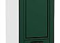 Шкаф пенал с 2-мя дверцами Дублин Special Green/Белый 2132*400*574