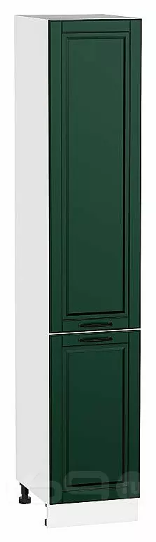 Шкаф пенал с 2-мя дверцами Дублин Special Green/Белый 2132*400*574