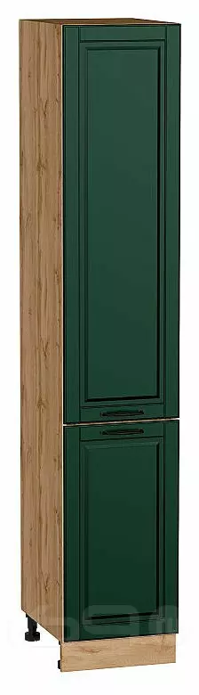 Шкаф пенал с 2-мя дверцами Дублин Special Green/Дуб Вотан 2132*400*574
