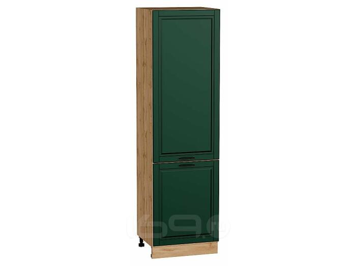Шкаф пенал с 2-мя дверцами Дублин Special Green/Дуб Вотан 2132*600*574