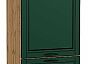 Шкаф пенал с 2-мя дверцами Дублин Special Green/Дуб Вотан 2132*600*574