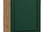 Шкаф пенал с 2-мя дверцами Дублин Special Green/Дуб Вотан 2336*600*574