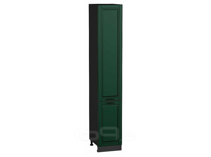 Шкаф пенал с 2-мя дверцами Дублин Special Green/Graphite 2336*400*574