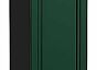 Шкаф пенал с 2-мя дверцами Дублин Special Green/Graphite 2336*400*574