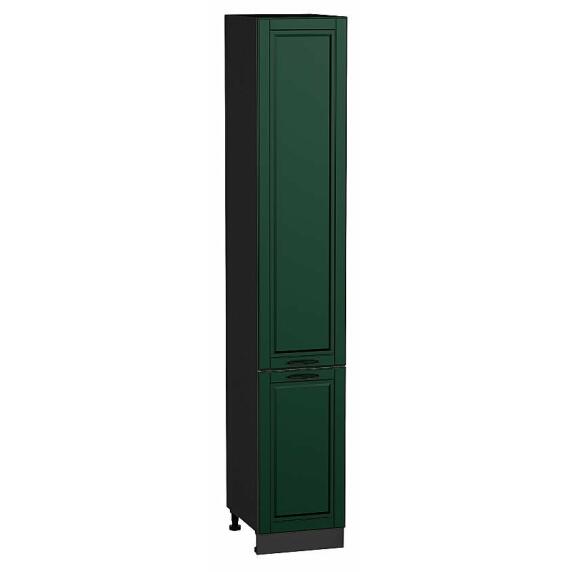 Шкаф пенал с 2-мя дверцами Дублин Special Green/Graphite 2336*400*574