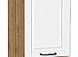 Шкаф пенал с 2-мя дверцами Дублин Special White/Дуб Вотан 2132*400*574