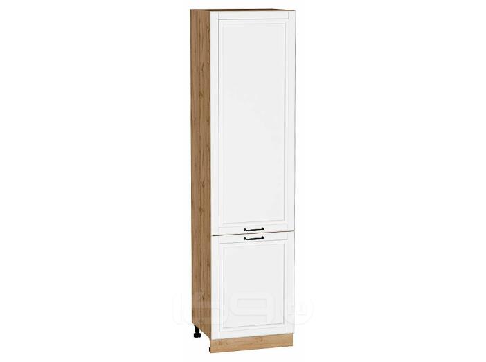 Шкаф пенал с 2-мя дверцами Дублин Special White/Дуб Вотан 2336*600*574