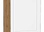 Шкаф пенал с 2-мя дверцами Дублин Special White/Дуб Вотан 2336*600*574