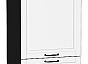 Шкаф пенал с 2-мя дверцами Дублин Special White/Graphite 2132*600*574