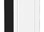 Шкаф пенал с 2-мя дверцами Дублин Special White/Graphite 2336*400*574