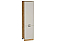 Шкаф пенал с 2-мя дверцами Фрейм Cream Silk Дуб Вотан 2336*600*580
