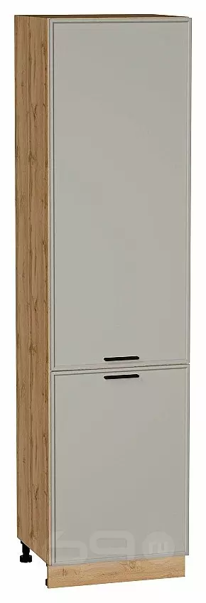 Шкаф пенал с 2-мя дверцами Фрейм Grey Silk Дуб Вотан 2336*600*580