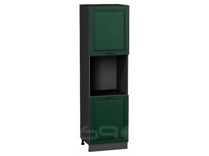 Шкаф пенал с 2-мя дверцами под технику Дублин Special Green/Graphite 2132*600*574