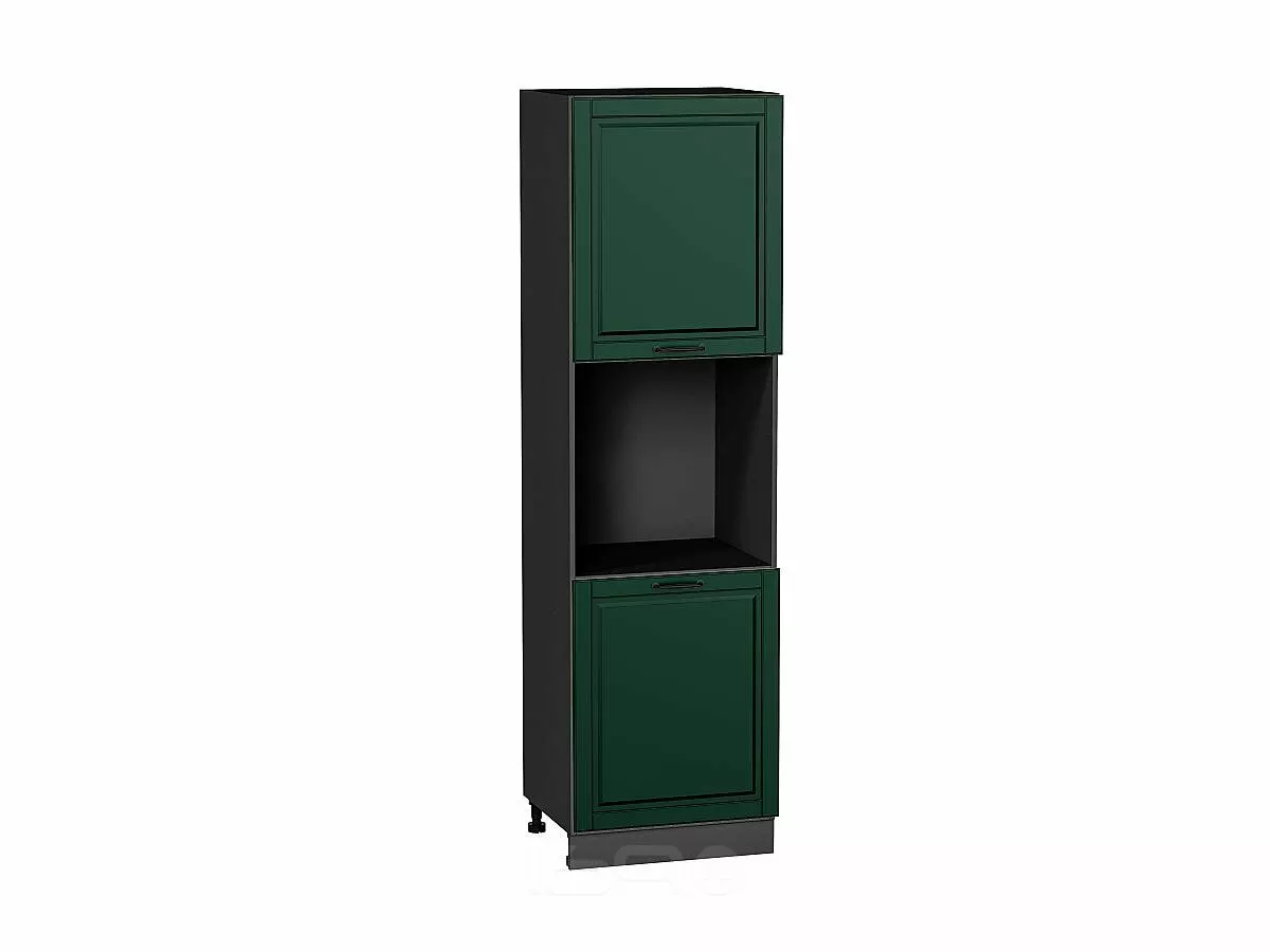 Шкаф пенал с 2-мя дверцами под технику Дублин Special Green/Graphite 2132*600*574