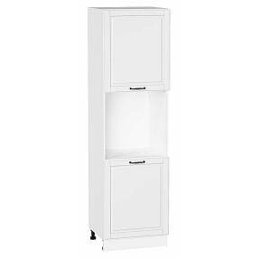 Шкаф пенал с 2-мя дверцами под технику Дублин Special White/Белый 2132*600*574