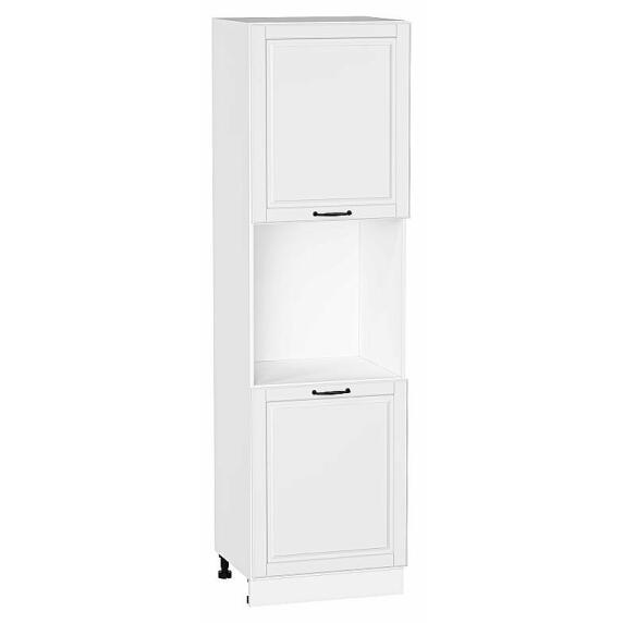 Шкаф пенал с 2-мя дверцами под технику Дублин Special White/Белый 2132*600*574