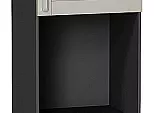 Шкаф пенал с 2-мя дверцами под технику Лофт Grey Silk/Graphite 2336*600*576
