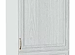 Шкаф пенал с 2-мя дверцами Шале White Dreamline Белый 2132*600*576