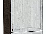 Шкаф пенал с 2-мя дверцами Шале White Dreamline Венге 2132*600*576