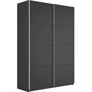 Шкаф Прайм 2 TM_L-140 Серый Диамант ЛДСП 1400*2300*570