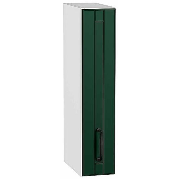 Шкаф верхний бутылочница Дублин Special Green/Белый 716*150*318