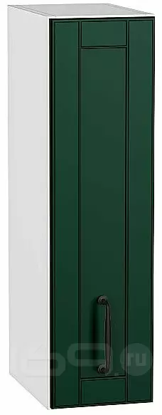 Шкаф верхний бутылочница Дублин Special Green/Белый 716*200*318